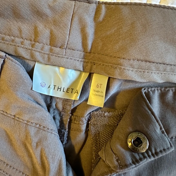 Athleta Brown Pants size 6T long hiking - Picture 3 of 7